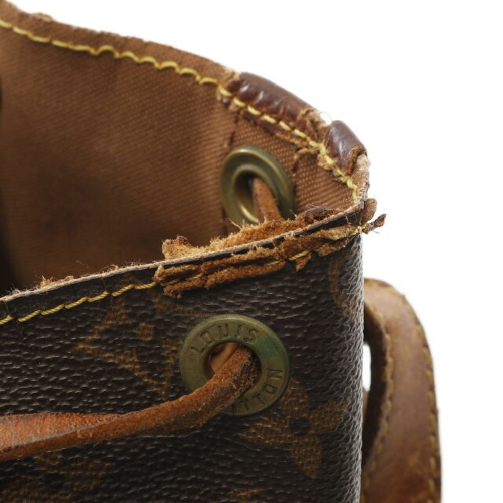 Louis Vuitton Bag Shoulder Noe Brown Monogram Leather - Picture 6 of 7